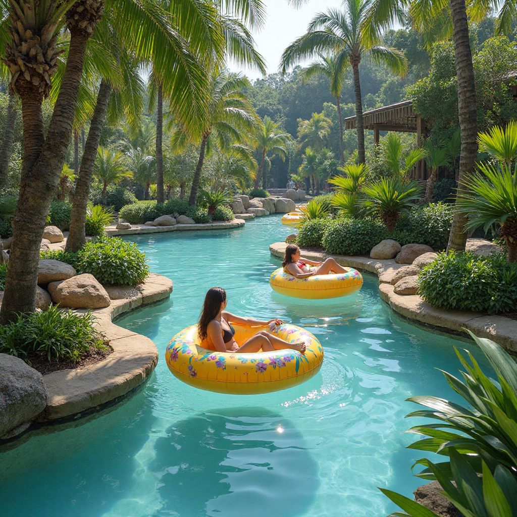 Lazy river attraction